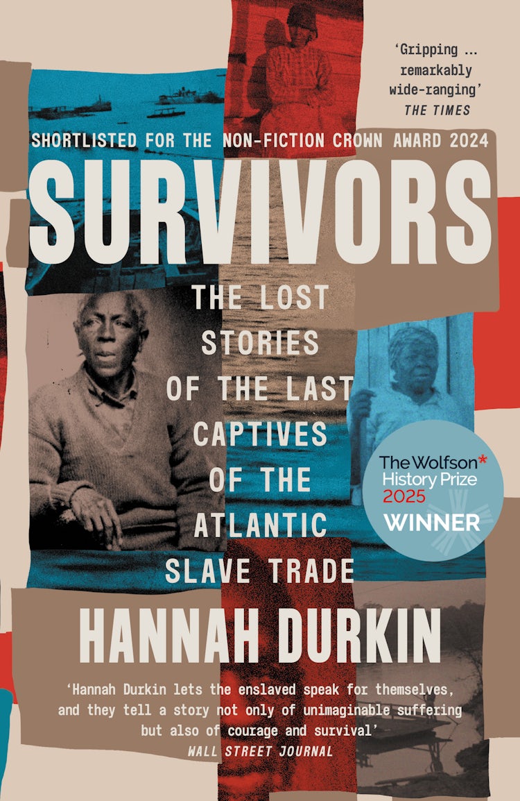 Cover image for Survivors: The Lost Stories of the Last Captives of the Atlantic Slave Trade, isbn: 9780008446581