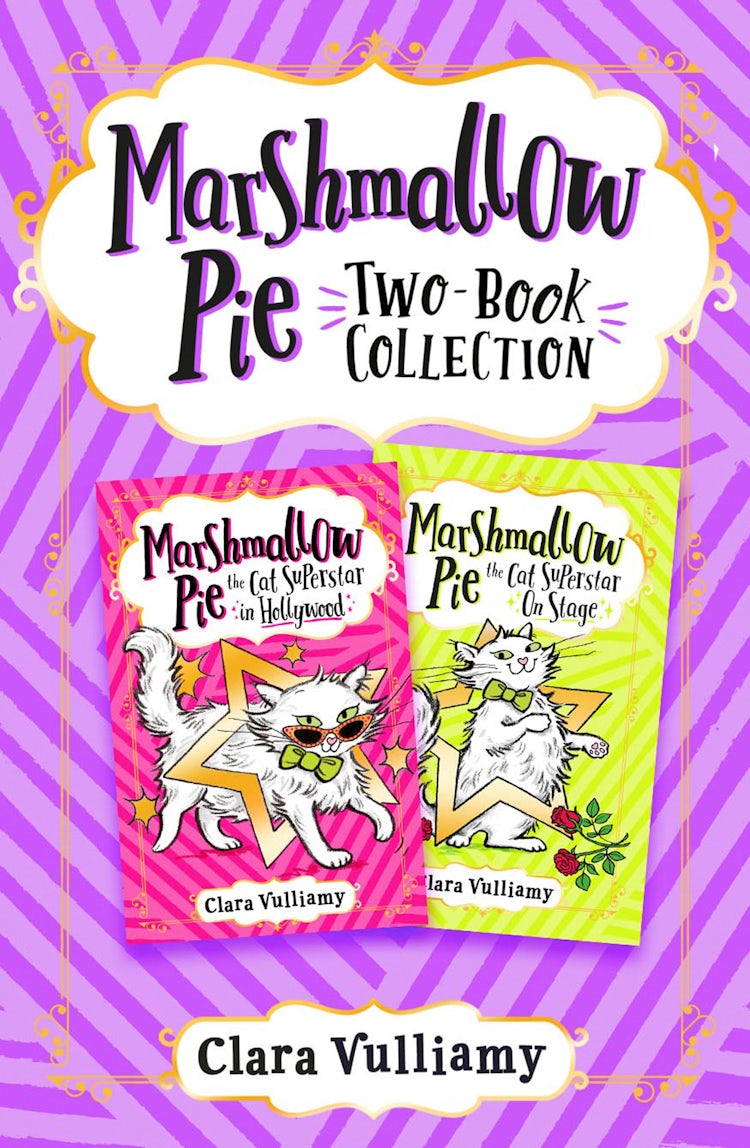 Cover image for Marshmallow Pie 2-book Collection, Volume 2: Marshmallow Pie the Cat Superstar in Hollywood, Marshmallow Pie the Cat Superstar on Stage, isbn: 9780008453206