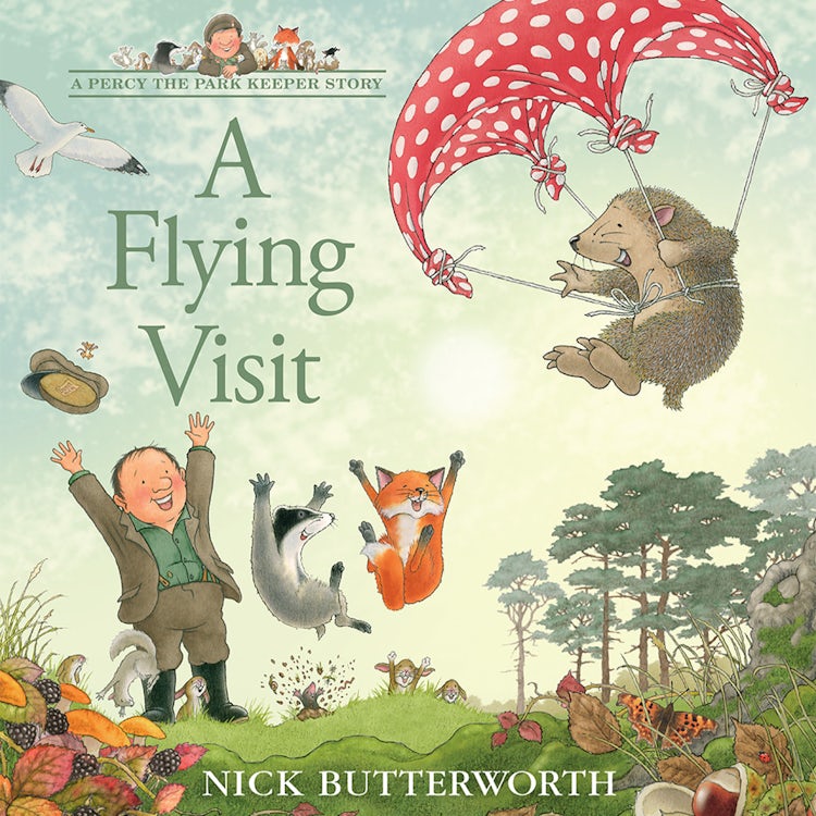 Cover image for A Flying Visit: A new Percy the Park Keeper adventure! (A Percy the Park Keeper Story), isbn: 9780008455590