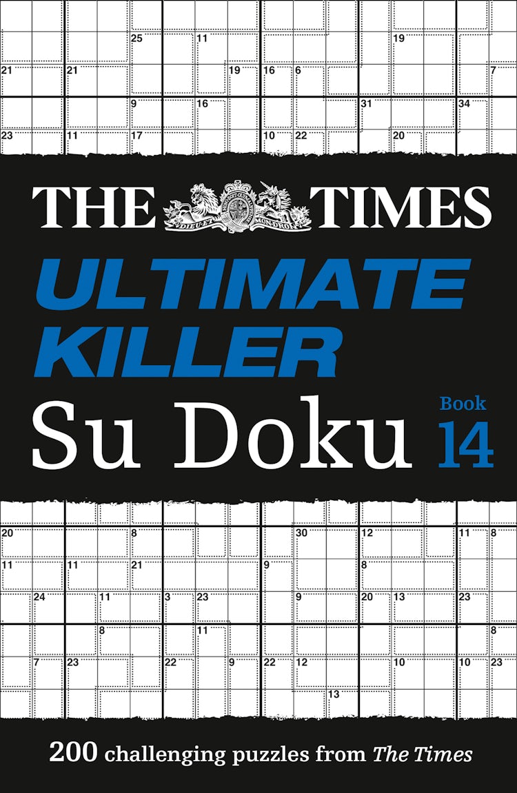Cover image for The Times Ultimate Killer Su Doku Book 14: 200 of the Deadliest Su Doku Puzzles, isbn: 9780008472689