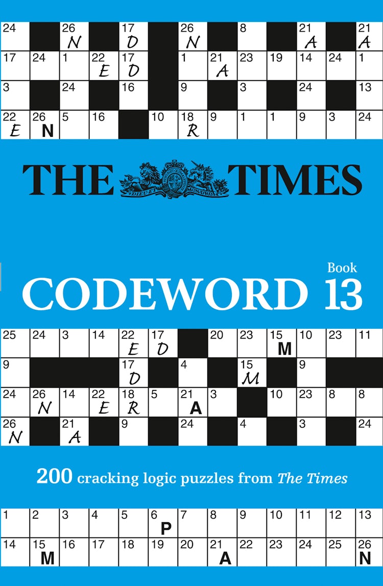 Cover image for The Times Codeword 13: 200 Cracking Logic Puzzles, isbn: 9780008472740