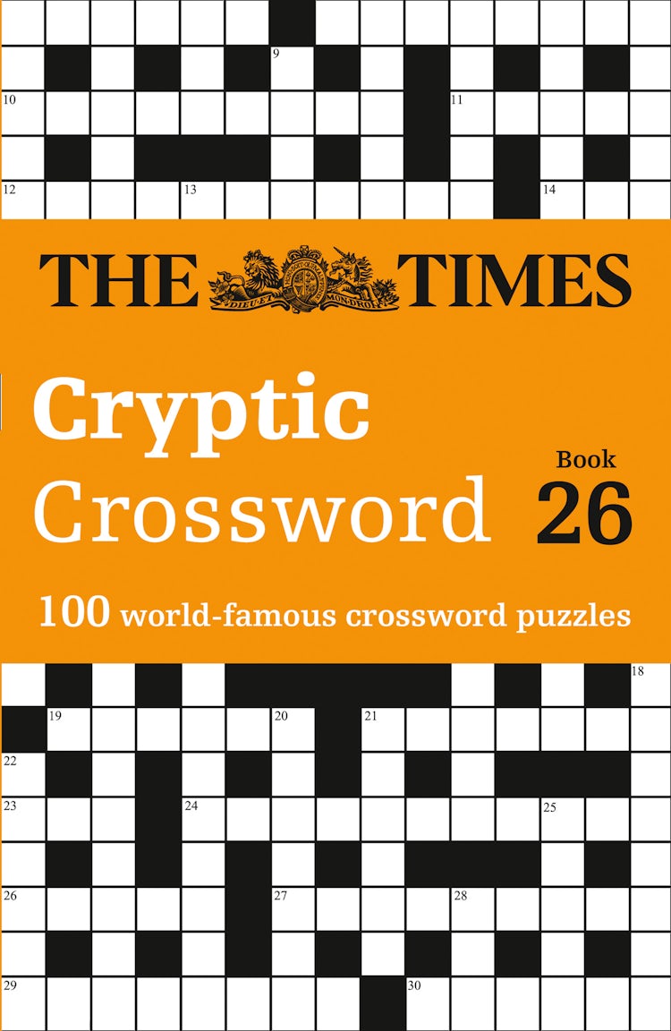 Cover image for The Times Cryptic Crossword Book 26: 100 World-famous Crossword Puzzles, isbn: 9780008472757