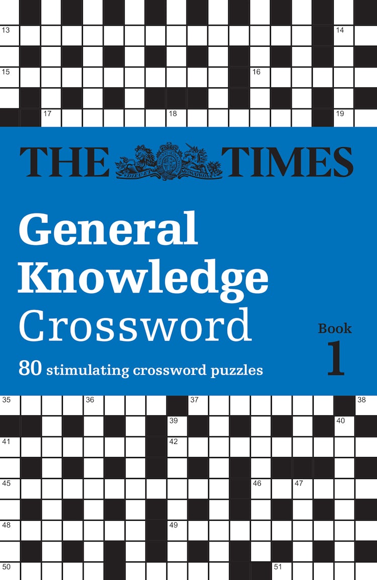 Cover image for The Times General Knowledge Crossword Book 1: 80 General Knowledge Crossword Puzzles, isbn: 9780008472795