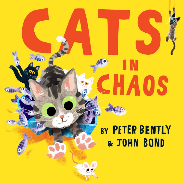 Cover image for Cats in Chaos: A laugh-out-loud rhyming story, perfect for cat lovers!, isbn: 9780008473686