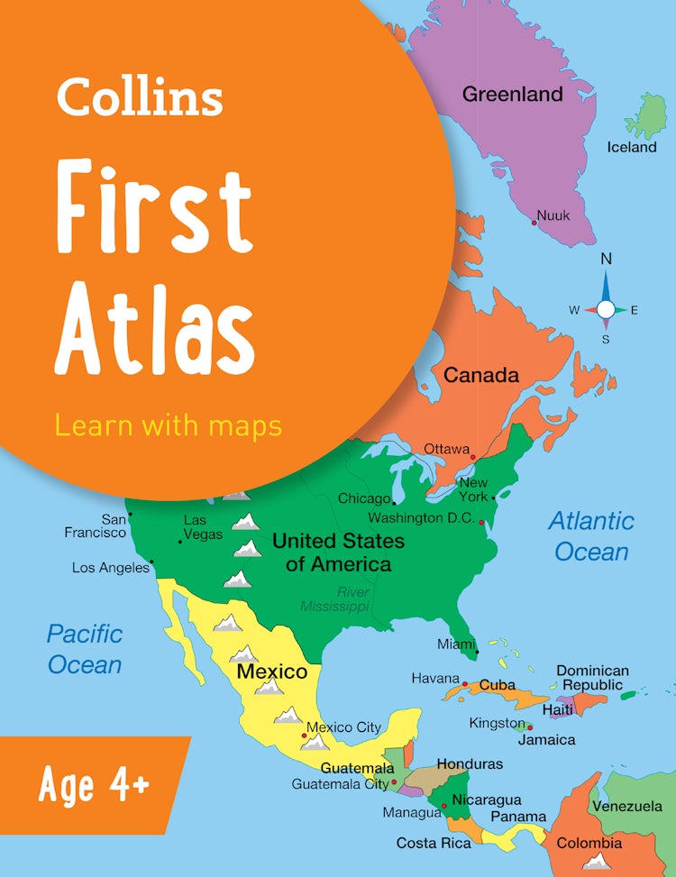 Cover image for Collins School Atlases - Collins First Atlas [Third Edition], isbn: 9780008485931
