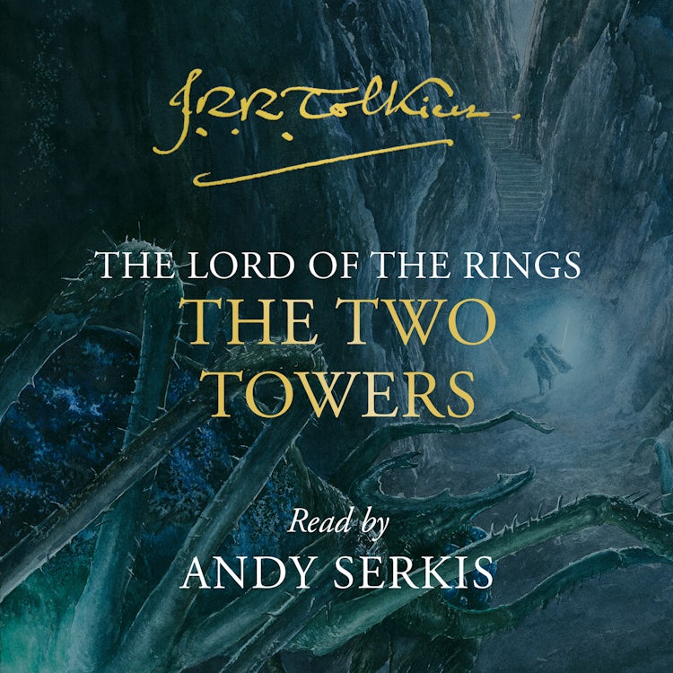 Cover image for The Two Towers: Discover Middle-earth in the Bestselling Classic Fantasy Novels read by the voice of Gollum (The Lord of the Rings, Book 2), isbn: 9780008487287