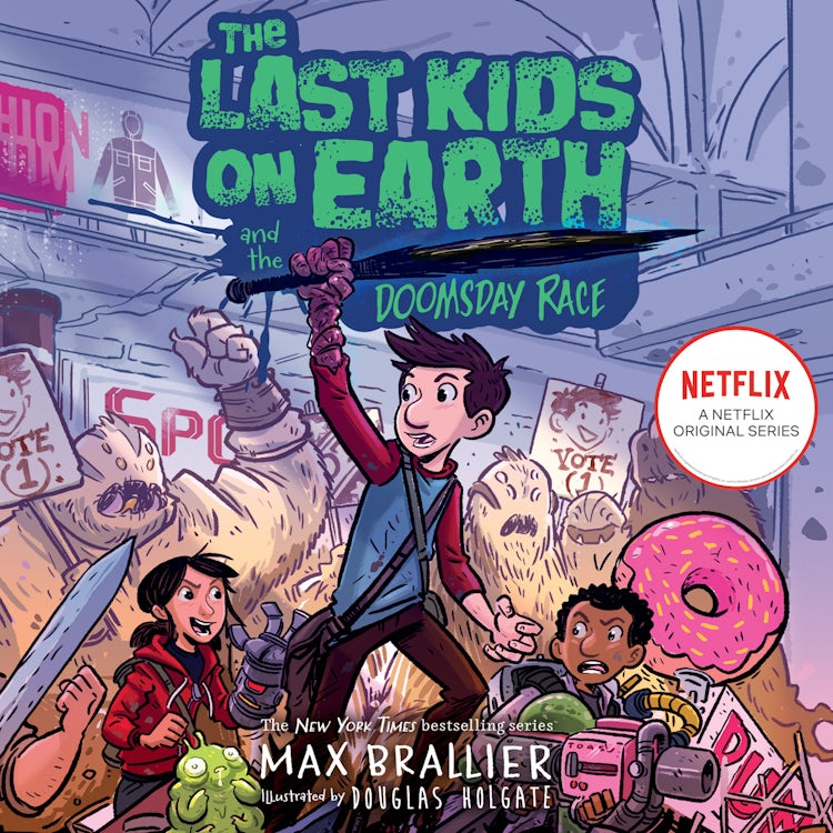 Cover image for The Last Kids on Earth and the Doomsday Race: The funniest illustrated middle grade adventure of 2021 from the New York Times bestselling Last Kids series and award-winning Netflix show (The Last Kids on Earth), isbn: 9780008495213