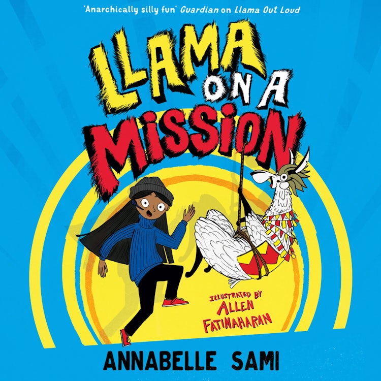Cover image for Llama on a Mission (Llama Out Loud), isbn: 9780008496418