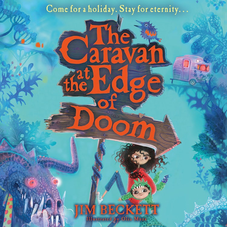 Cover image for The Caravan at the Edge of Doom: A funny, magical, action-packed adventure, new for 2021 and perfect for 9+ fans of Terry Pratchett! (The Caravan at the Edge of Doom, Book 1), isbn: 9780008496449