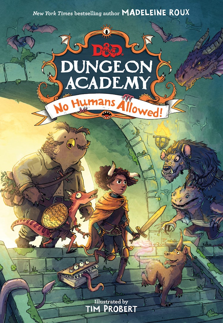 Cover image for Dungeons & Dragons: Dungeon Academy: No Humans Allowed!, isbn: 9780008502072