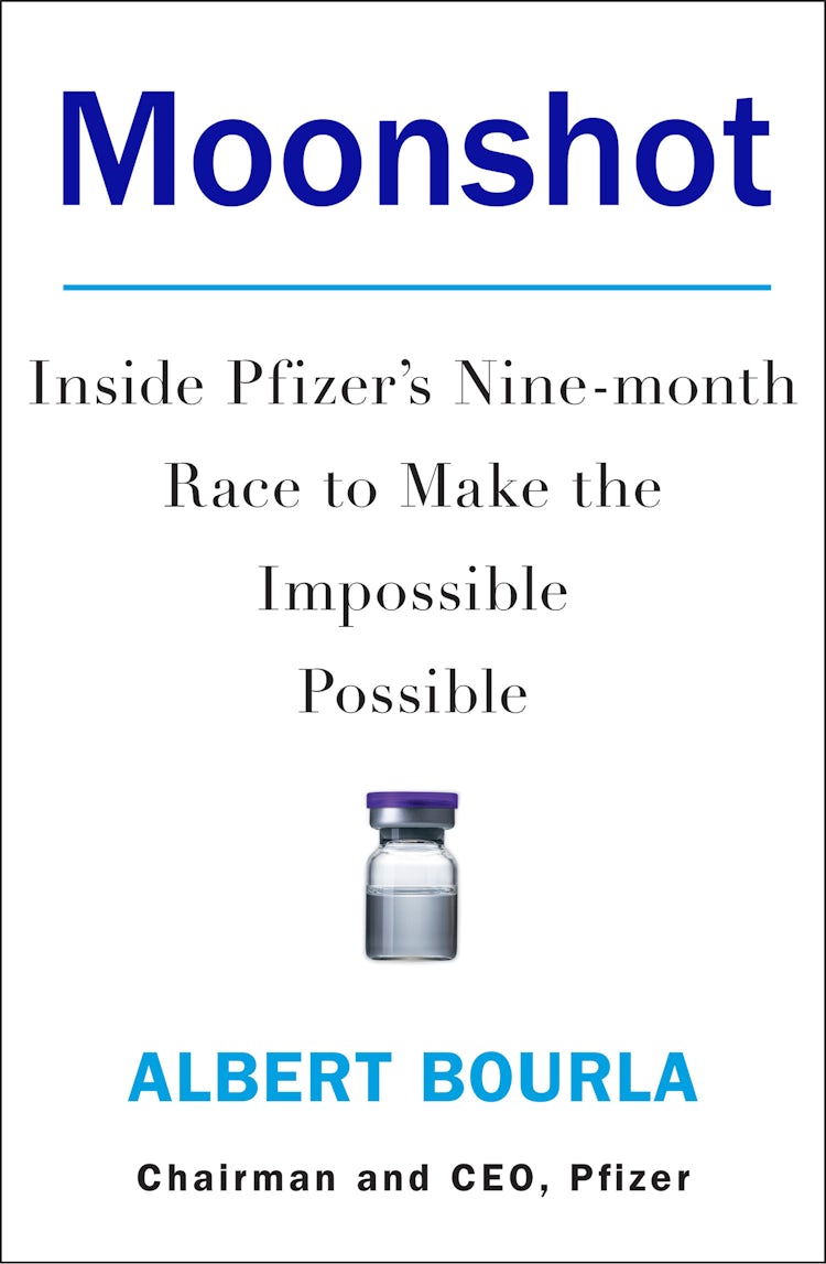 Cover image for Moonshot: Inside Pfizer's Nine-month Race to Make the Impossible Possible, isbn: 9780008504007