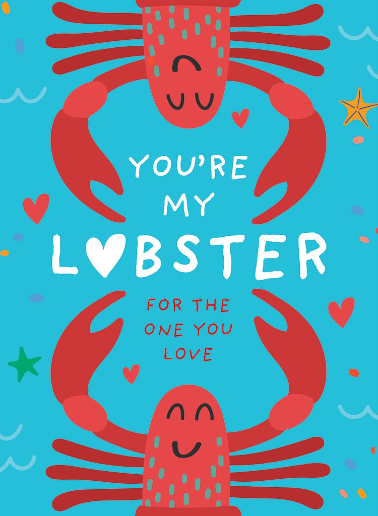 Cover image for You're My Lobster: A Gift for the One You Love, isbn: 9780008506438