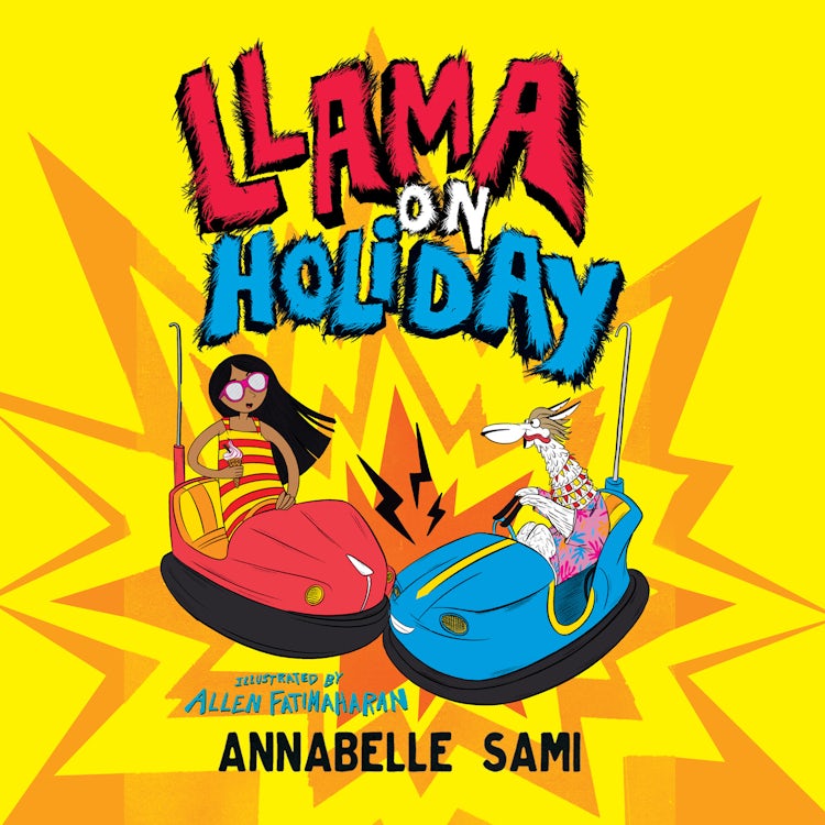 Cover image for Llama on Holiday: Illustrated by Allen Fatimaharan, the official illustrator for World Book Day 2022 (Llama Out Loud), isbn: 9780008507312