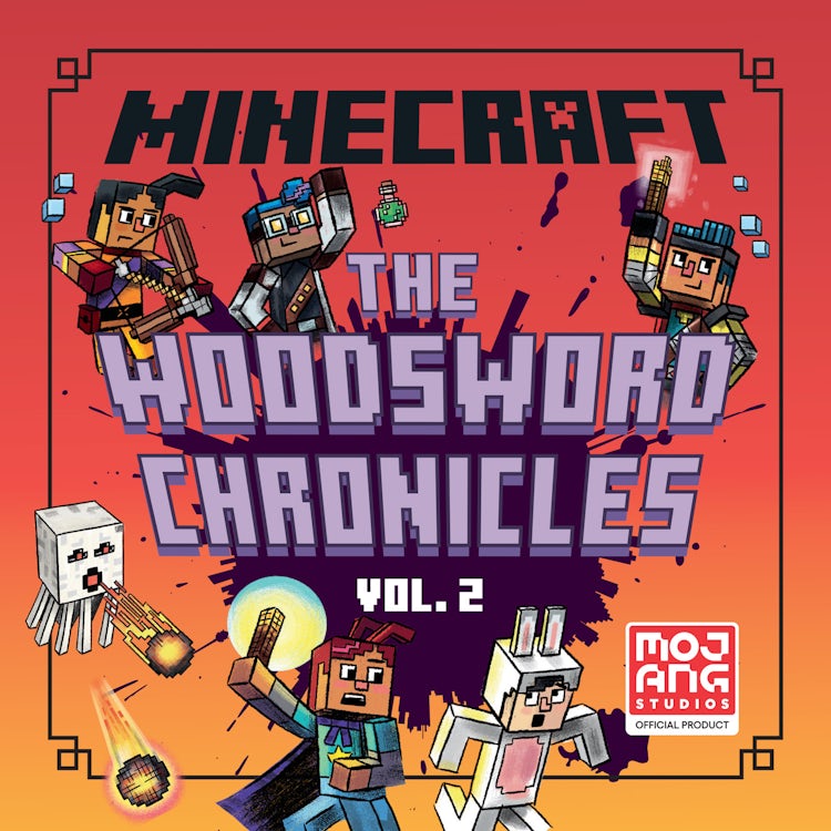 Cover image for Minecraft Woodsword Chronicles Volume 2: Ghast in the Machine, Dungeon Crawl, Last Block Standing, isbn: 9780008509248