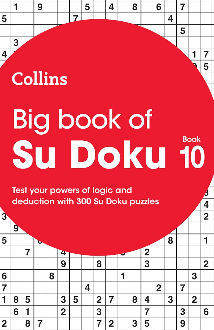 Cover image for Big Book of Su Doku 10: 300 Su Doku Puzzles, isbn: 9780008509743