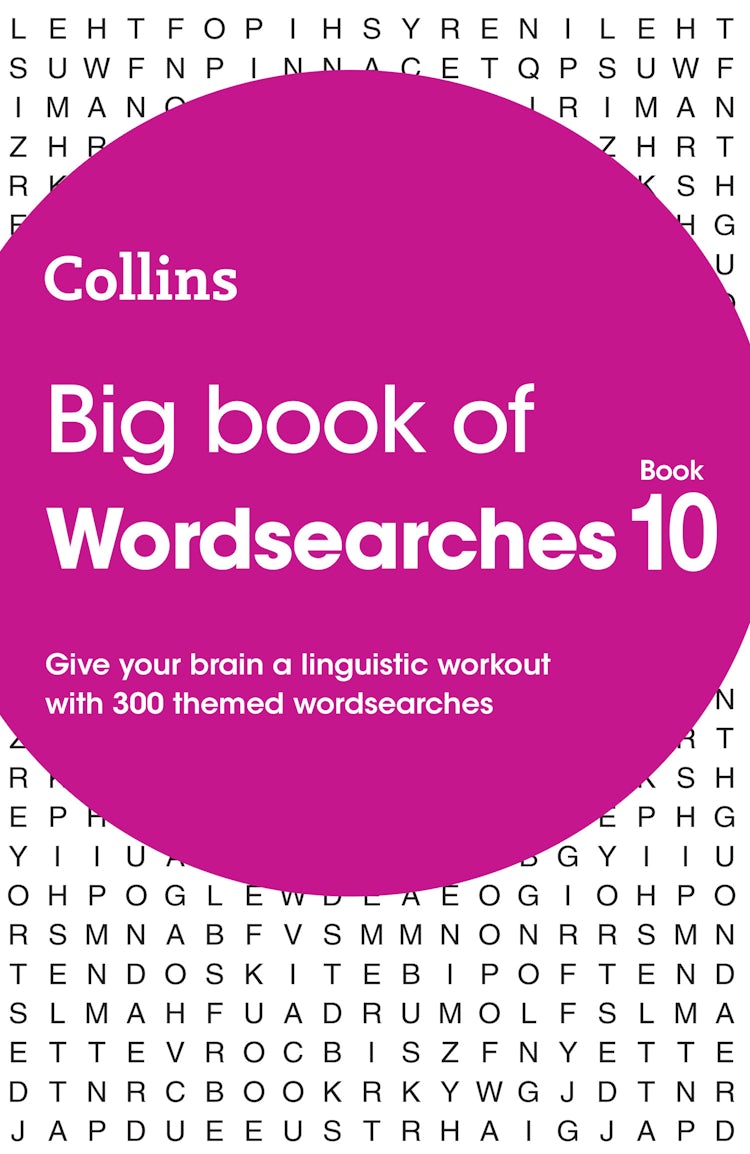 Cover image for Big Book of Wordsearches 10: 300 Themed Wordsearches, isbn: 9780008509750