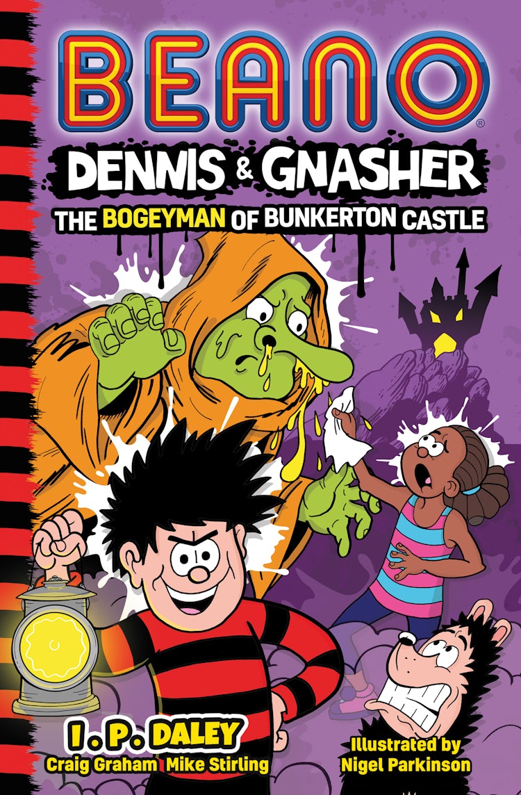 Cover image for Beano Dennis & Gnasher The Bogeyman of Bunkerton Castle (Beano Fiction), isbn: 9780008512347