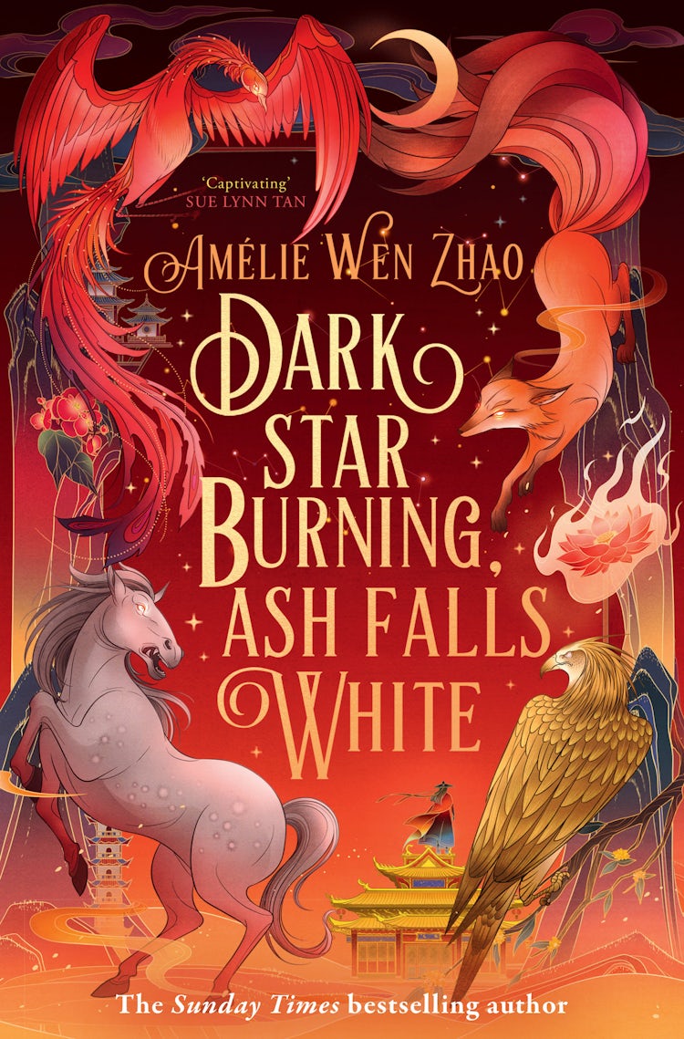 Cover image for Dark Star Burning, Ash Falls White, isbn: 9780008521455