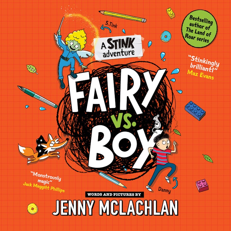 Cover image for Stink: Fairy vs Boy: A Stink Adventure, isbn: 9780008524296