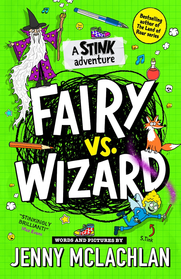 Cover image for Fairy vs. Wizard: A Stink Adventure, isbn: 9780008524302