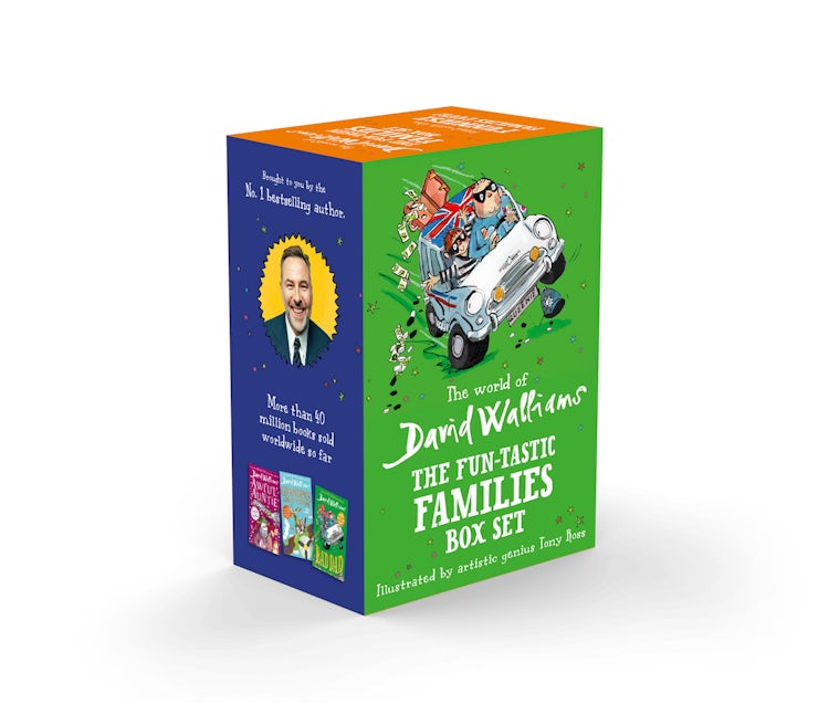 Cover image for The World of David Walliams: Fun-tastic Families Box Set, isbn: 9780008525231