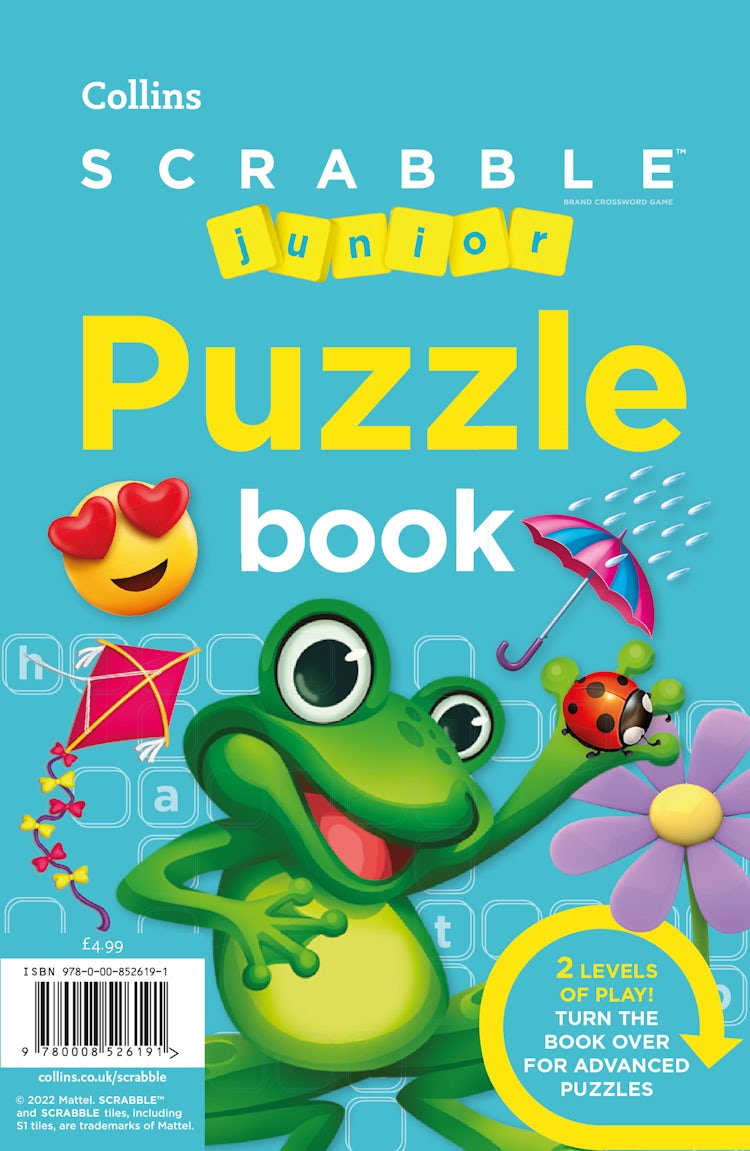 Cover image for Scrabble Junior Puzzle Book, isbn: 9780008526191