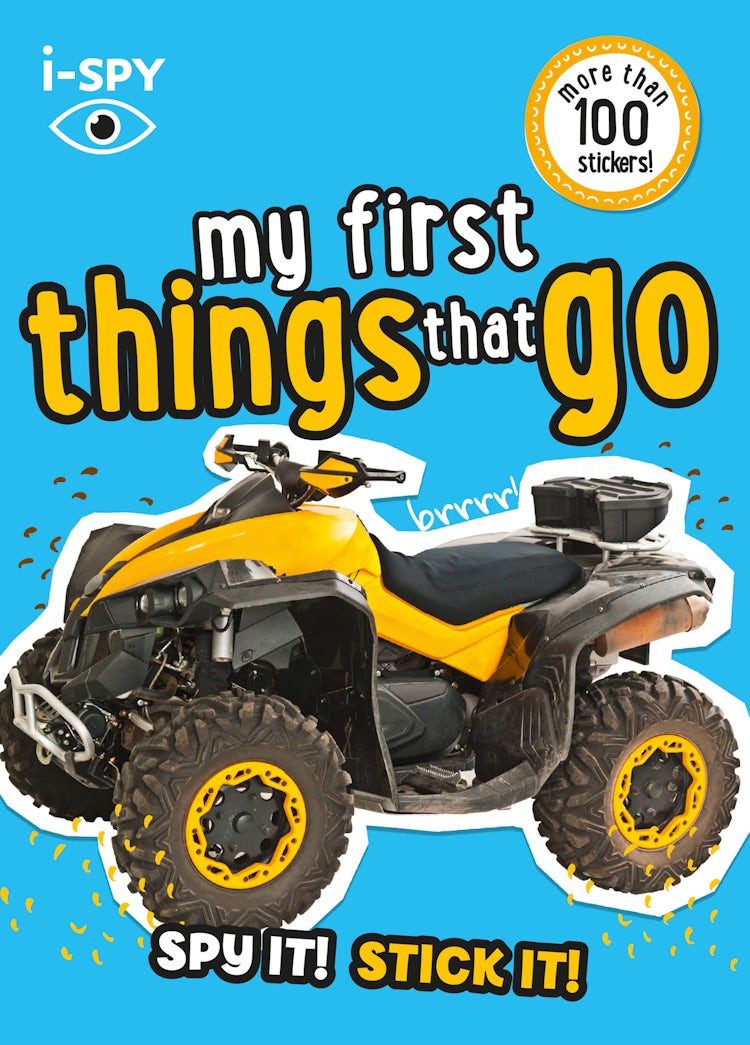 Cover image for I-Spy My First Things That Go: Spy It! Stick It!, isbn: 9780008529819
