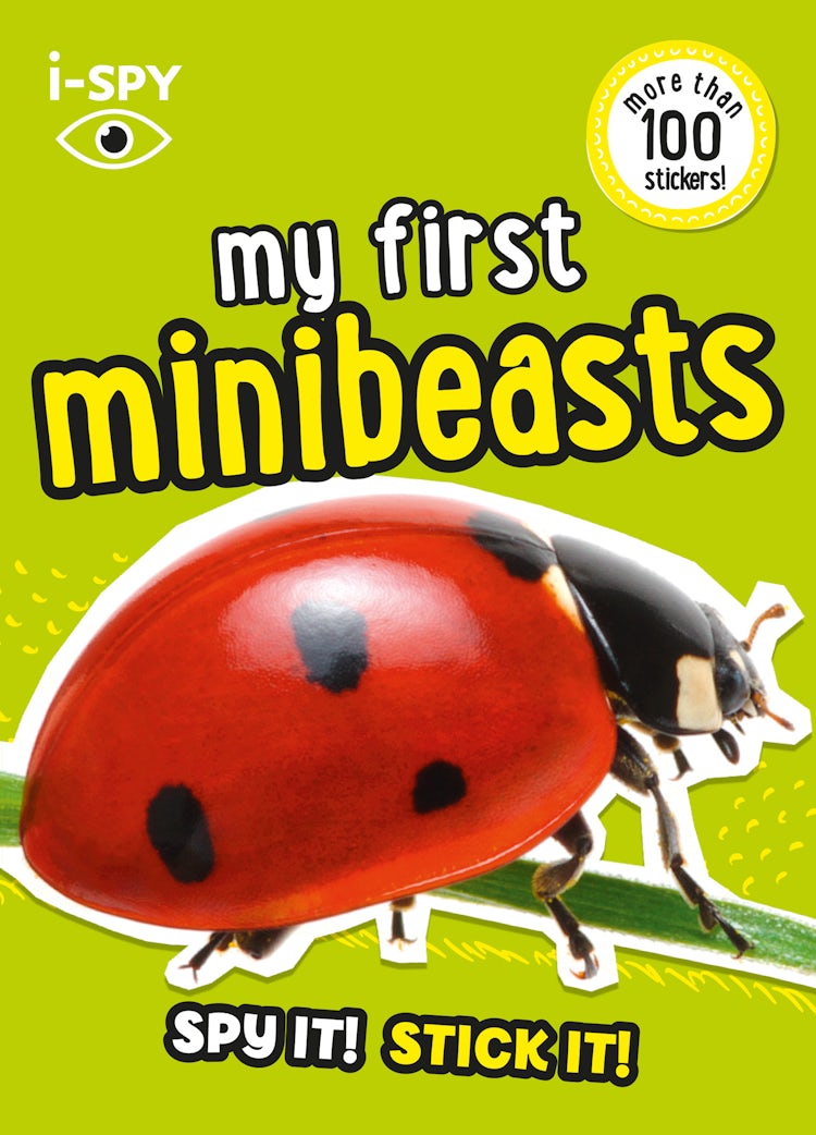 Cover image for I-Spy My First Minibeasts: Spy It! Stick It!, isbn: 9780008529826