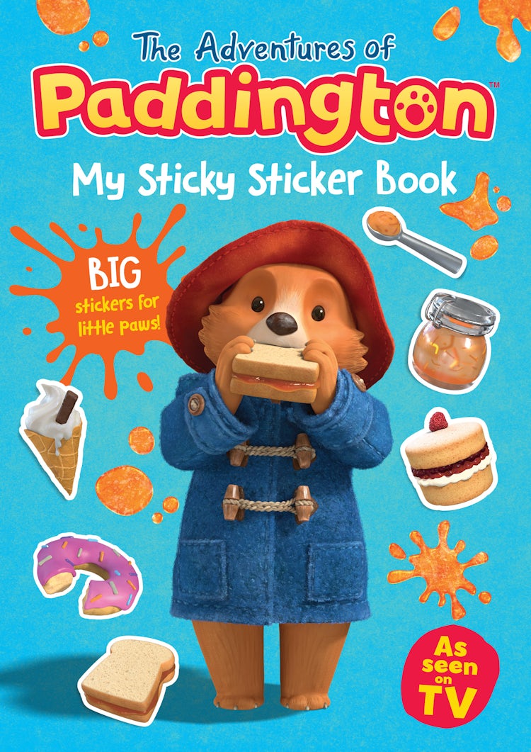 Cover image for The Adventures of Paddington - My Sticky Sticker Book, isbn: 9780008531577