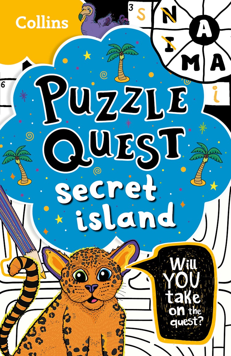 Cover image for Puzzle Quest Secret Island: Solve More Than 100 Puzzles in This Adventure Story for Kids Aged 7+, isbn: 9780008532109