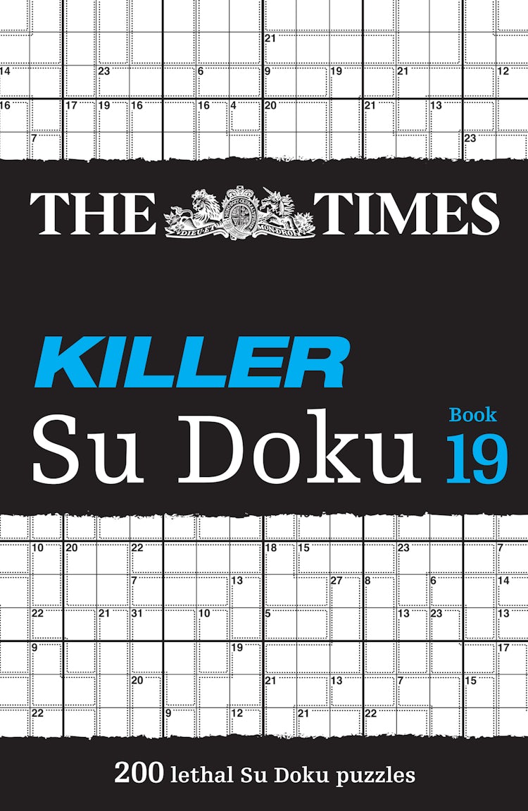 Cover image for The Times Killer Su Doku Book 19: 200 Lethal Su Doku Puzzles, isbn: 9780008535919