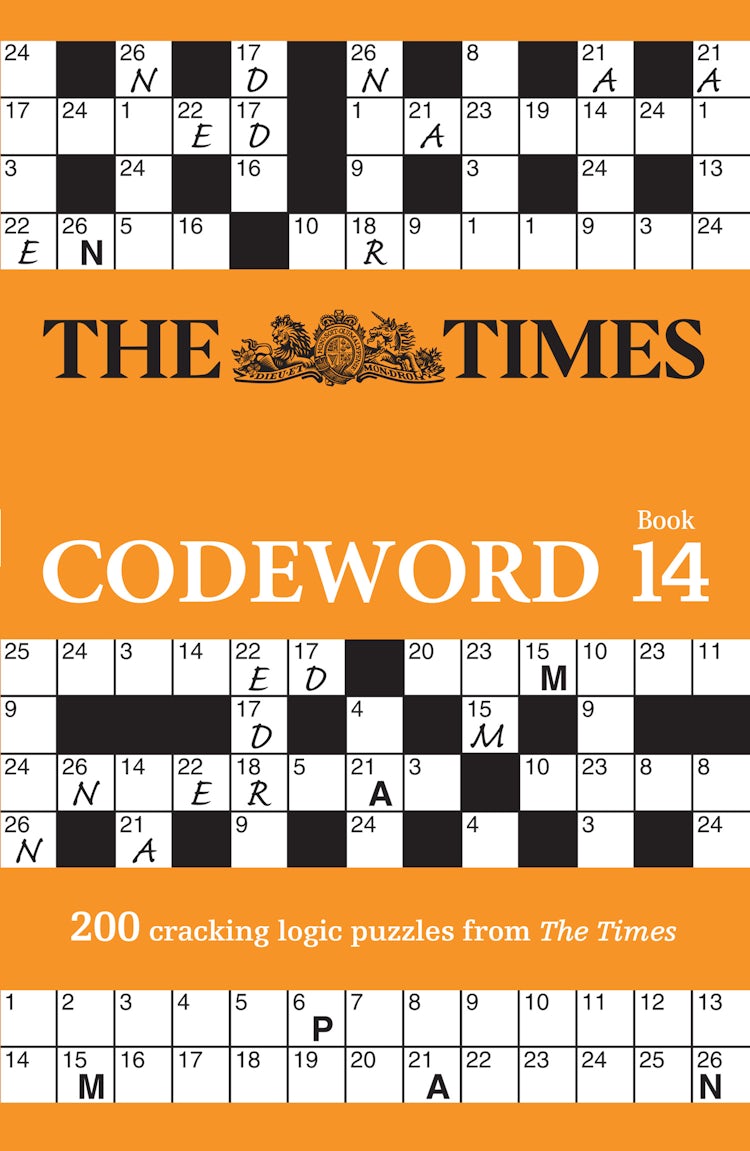 Cover image for The Times Codeword 14: 200 Cracking Logic Puzzles, isbn: 9780008535933