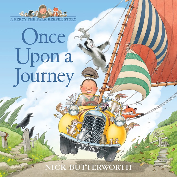 Cover image for Once Upon a Journey: A funny new illustrated children’s picture book about Percy the Park Keeper and his animal friends! (Percy the Park Keeper), isbn: 9780008536084