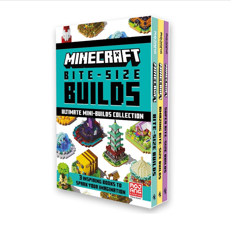 Cover image for Minecraft Bite Size Builds Slipcase x 3, isbn: 9780008537548