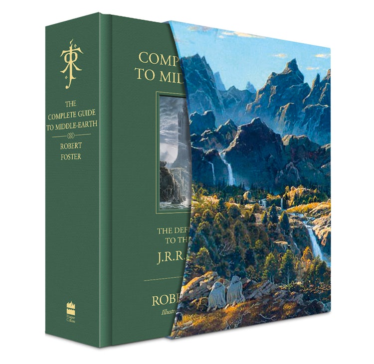 Cover image for The Complete Guide To Middle-Earth: The Definitive Guide to the World of J.R.R. Tolkien [Illustrated Deluxe Edition], isbn: 9780008537821