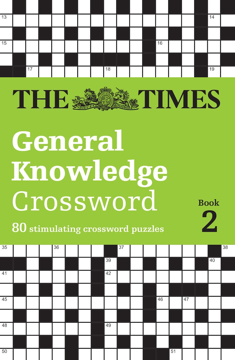Cover image for The Times General Knowledge Crossword Book 2: 80 General Knowledge Crossword Puzzles, isbn: 9780008537944