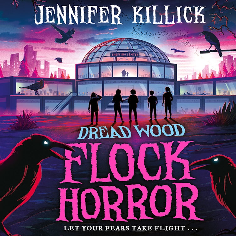 Cover image for Flock Horror: New for 2023, a funny, scary, sci-fi thriller from the author of Crater Lake. Perfect for kids aged 9-12 and fans of Stranger Things and Goosebumps! (Dread Wood, Book 3), isbn: 9780008538569