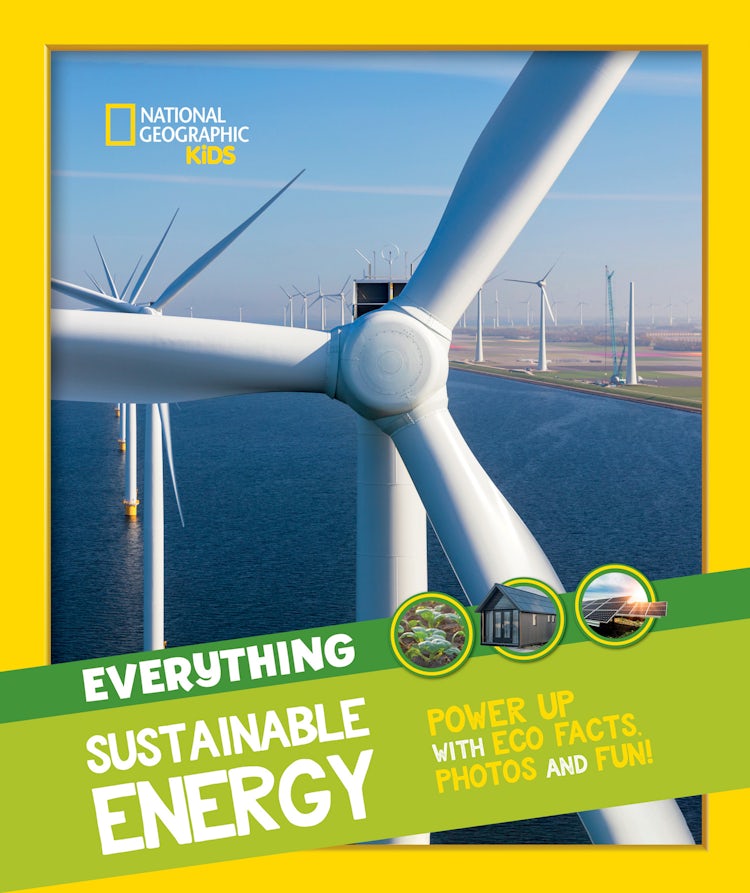 Cover image for Everything: Sustainable Energy: Power Up with Eco Facts Photos and Fun!, isbn: 9780008541576