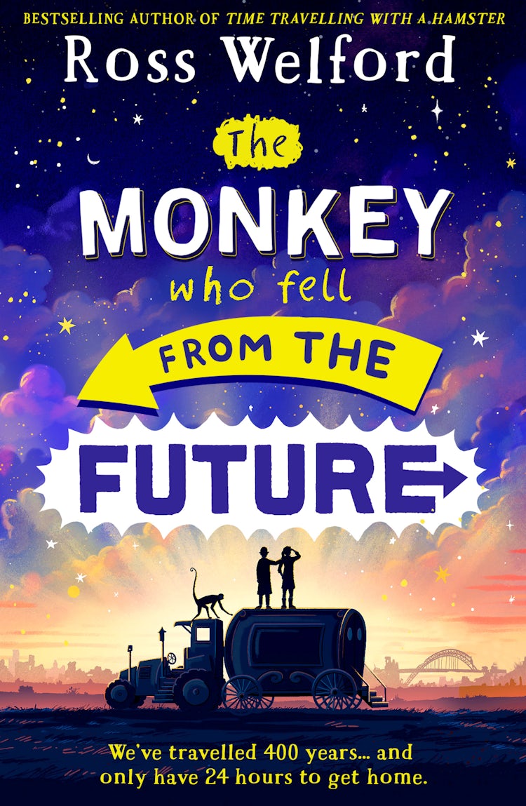 Cover image for The Monkey Who Fell From the Future, isbn: 9780008544744