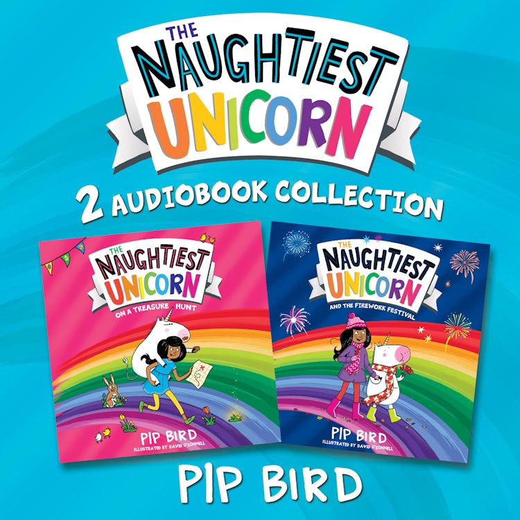 Cover image for Naughtiest Unicorn Treasure Hunt plus Firework Festival bundle: The magical new book for 2022 in the bestselling Naughtiest Unicorn series, perfect for Diwali and bonfire night! (The Naughtiest Unicorn series), isbn: 9780008547127