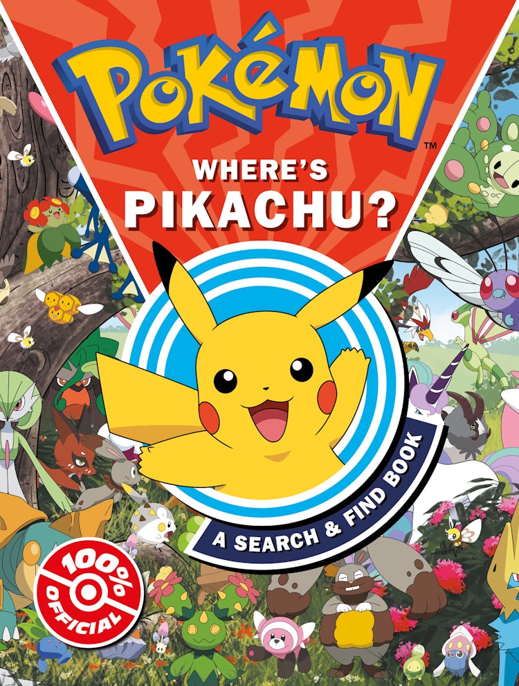 Cover image for Pokemon Where's Pikachu? A Search & Find Book, isbn: 9780008547592