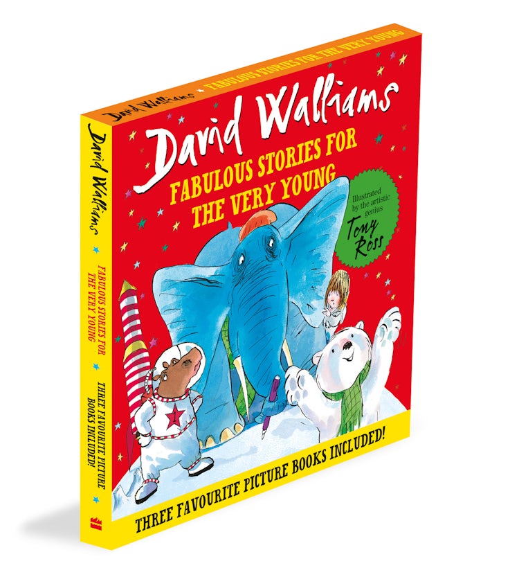 Cover image for The World of David Walliams: Picture Book Set: Slightly Annoying Elephant, Bear Who Went Boo, First Hippo on the Moon, isbn: 9780008552763