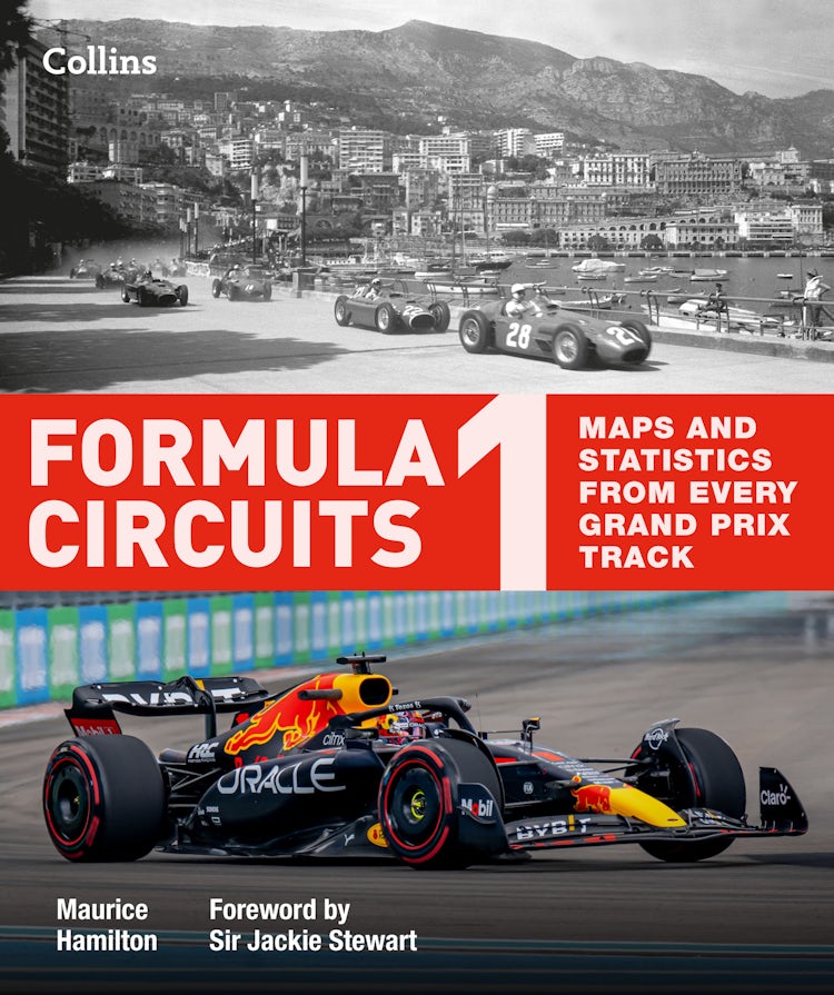 Cover image for Formula 1 Circuits: Maps and Statistics From Every Grand Prix Track [Second Edition], isbn: 9780008554798