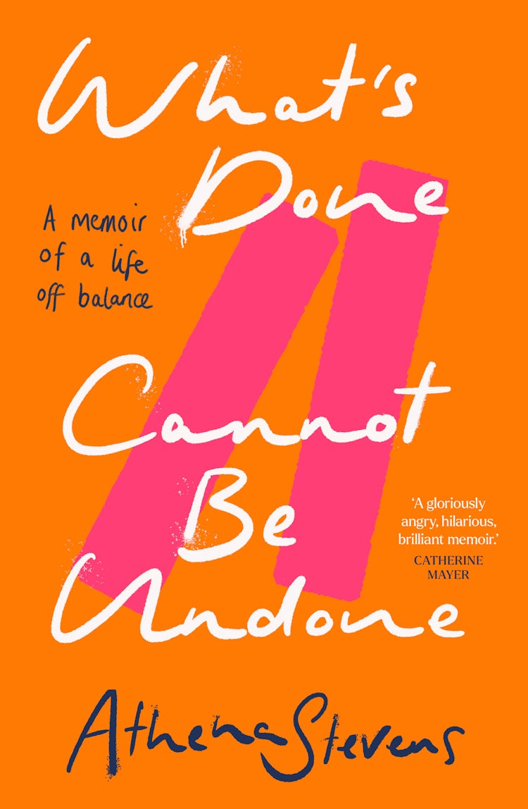 Cover image for What's Done Cannot Be Undone: A memoir of a life off balance, isbn: 9780008557300