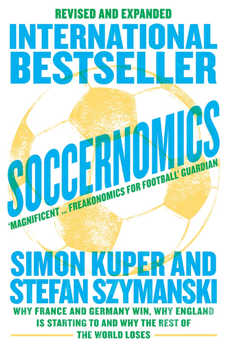 Cover image for Soccernomics: Why France and Germany Win, Why England Is Starting to and Why The Rest of the World Loses [New Edition], isbn: 9780008559625
