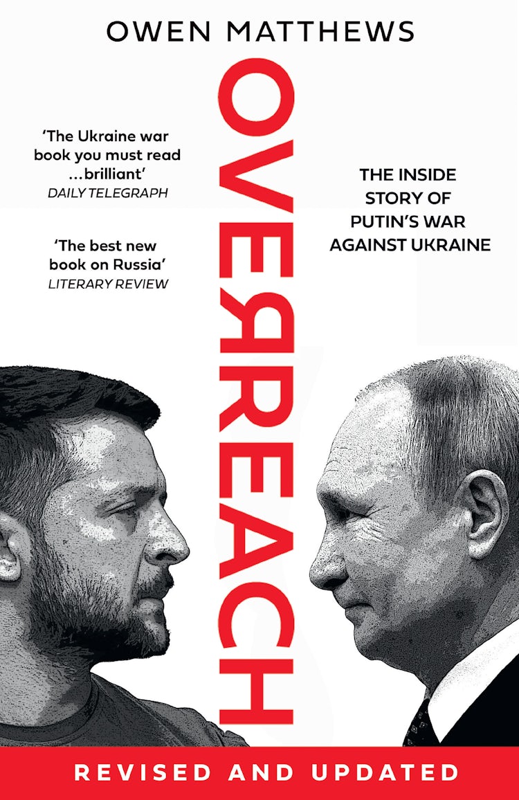 Cover image for Overreach: The Inside Story of Putin's War Against Ukraine, isbn: 9780008562786