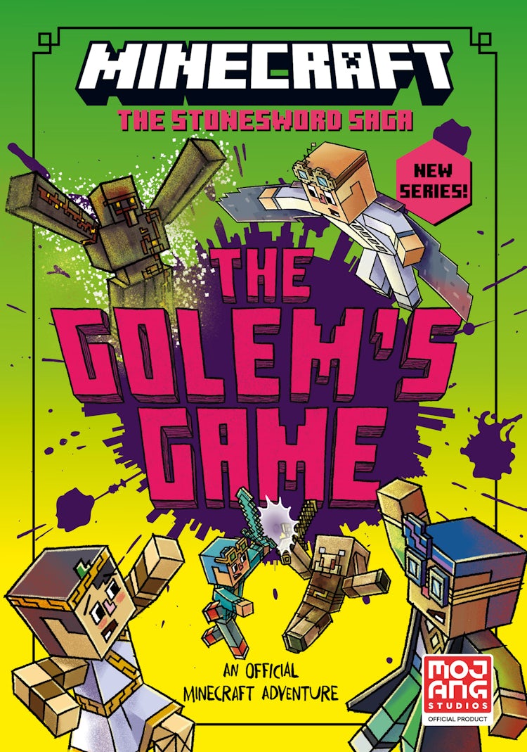 Cover image for MINECRAFT: The Golem’s Game (Stonesword Saga, Book 5), isbn: 9780008566791