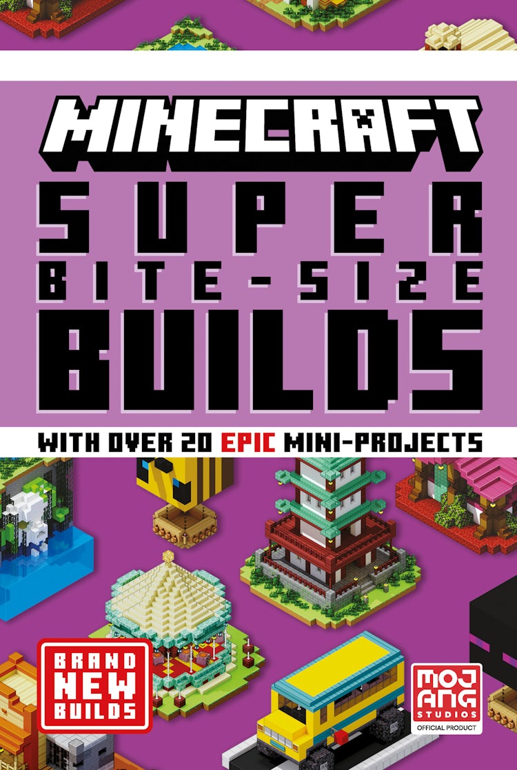 Cover image for MINECRAFT SUPER BITE-SIZE BUILDS, isbn: 9780008566814