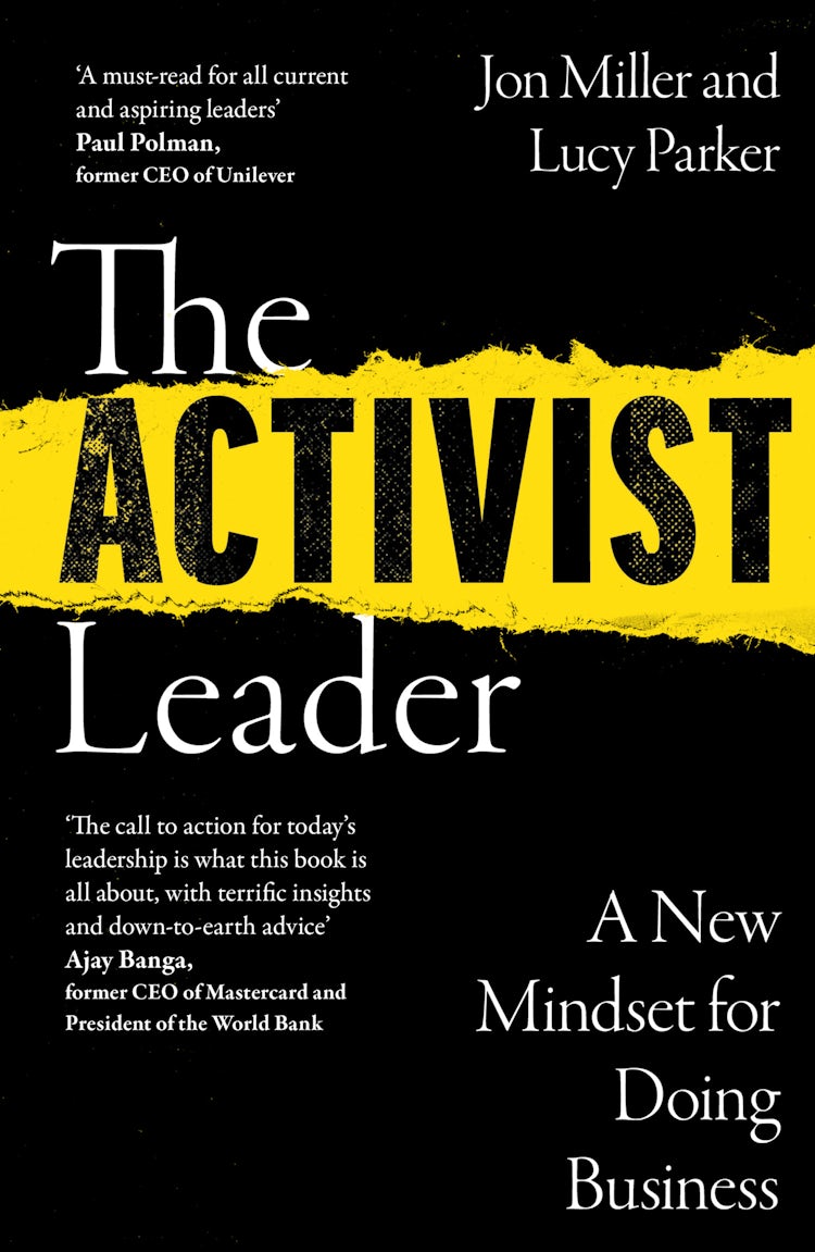 Cover image for The Activist Leader: A New Mindset for Doing Business, isbn: 9780008567538