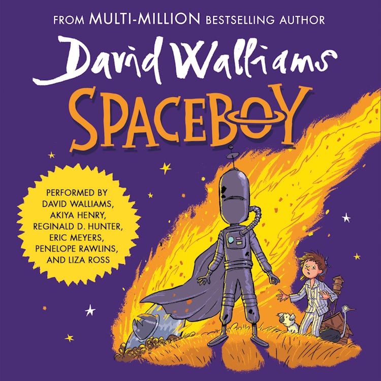 Cover image for Spaceboy: The epic and funny new children’s book from multi-million bestselling author David Walliams, isbn: 9780008579968